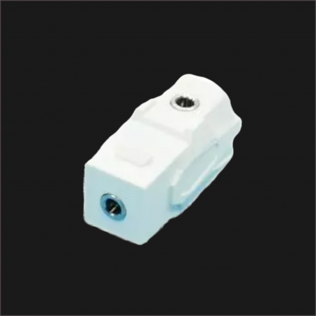 90° TRS 3.5mm - 90° TRS 3.5mm Stereo Audio Coupler